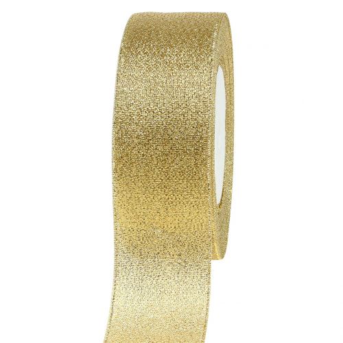 Dekorationsband guld 40mm 22,5m