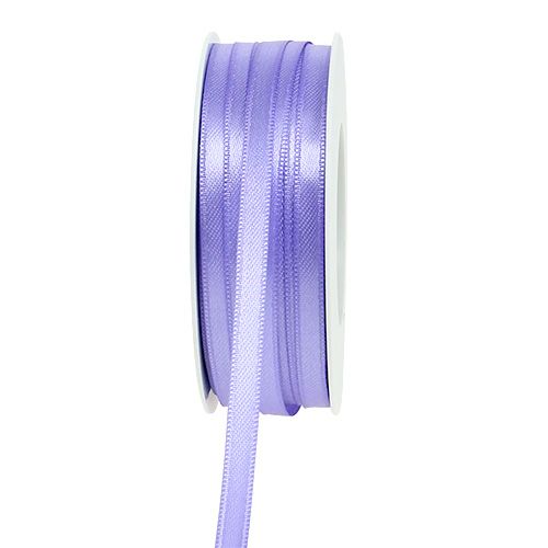 Artikel Dekorativt band ljuslila satinband presentband 6mm 50m