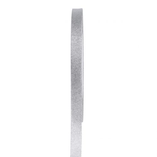 Dekorationsband silver 6mm 22,5m