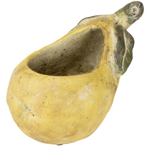 Floristik24 Dekorativ päronplanter i betong, höstdekoration, 19×12,5×15,5 cm