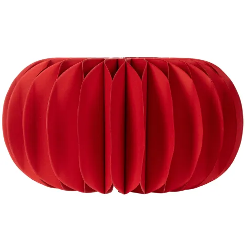 Pappersdekoration honungskaka papperspumpa rund modern bordsdekoration 24 cm 4 st | Floristik24.se