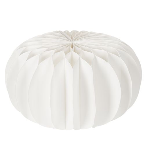 Pappersdekorationsboll, modern pumpadekoration, bikakepapper, 34 cm, 2 stycken | Floristik24.se