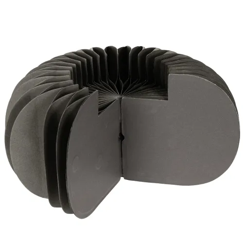Dekorationsringar av pumpapapper i honungskaka 24 cm 4 st | Floristik24.se