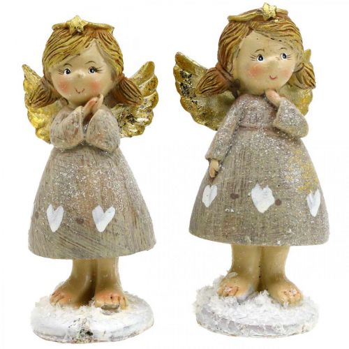Artikel Deco ängel julängel ängelfigur ängelpar H10cm 2st