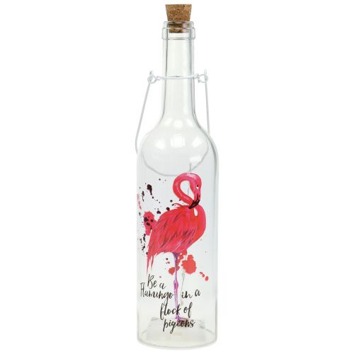 Artikel Deco flaska LED flamingo 37,5cm varmvit 2st