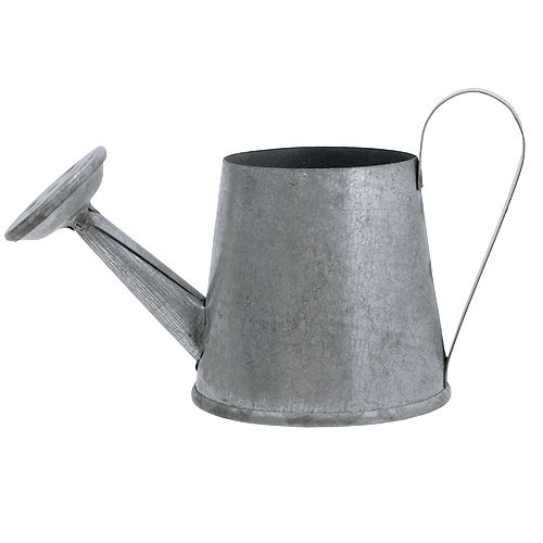 Floristik24 Dekorativ vattenkanna zink 8 cm 5st