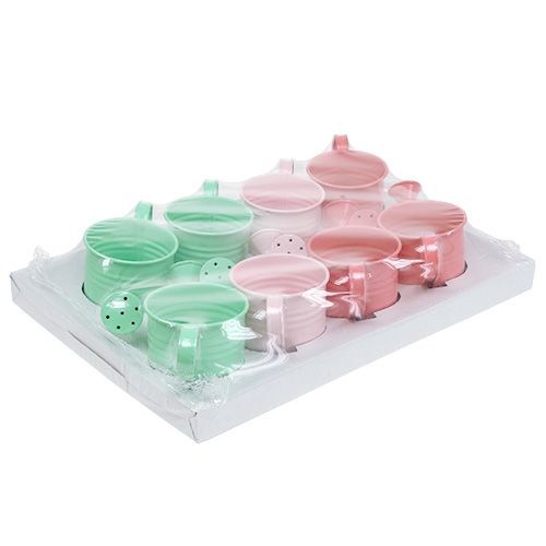 Floristik24 Dekorativa vattenburkar pastell röv. Ø7,5cm H7,5cm 8st