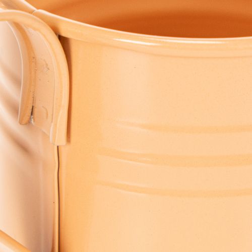 Dekorativt vattenkannaset, metall, 8 delar, flerfärgad, 16,5x7 cm - Perfekta växtbehållare för balkong och kök | Floristik24.se