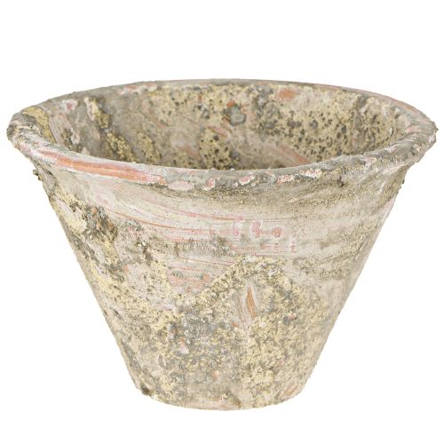 Dekorativ hartskrukkruka lera terrakotta Ø17cm H11cm 2st