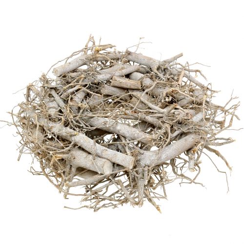 Floristik24 Dekorativ krans natur, grå Ø40cm 1 st