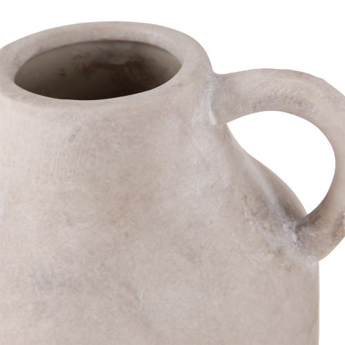 Artikel Dekorativ tillbringare av keramik i beige Ø14,5cm H22cm