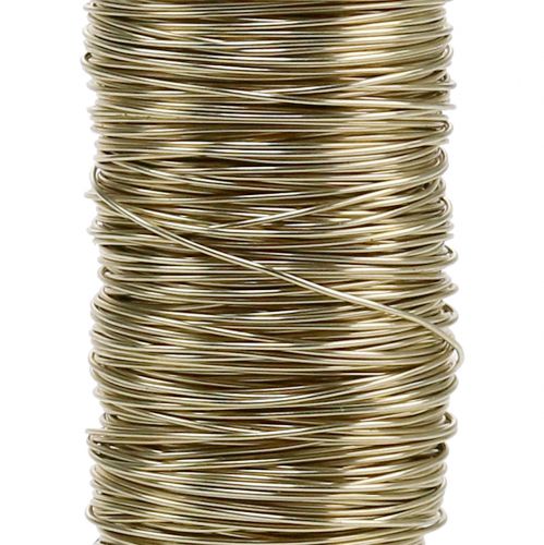 Floristik24 Deco Emaljerad Tråd Guld Ø0,50mm 50m 100g