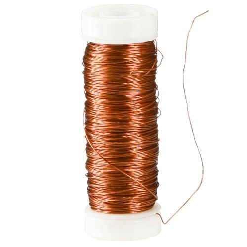 Artikel Deco Emaljerad Tråd Orange Ø0,30mm 30g/50m