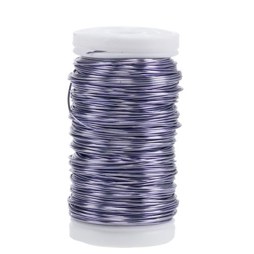 Artikel Deco Emaljerad Tråd Lila Ø0,50mm 50m 100g