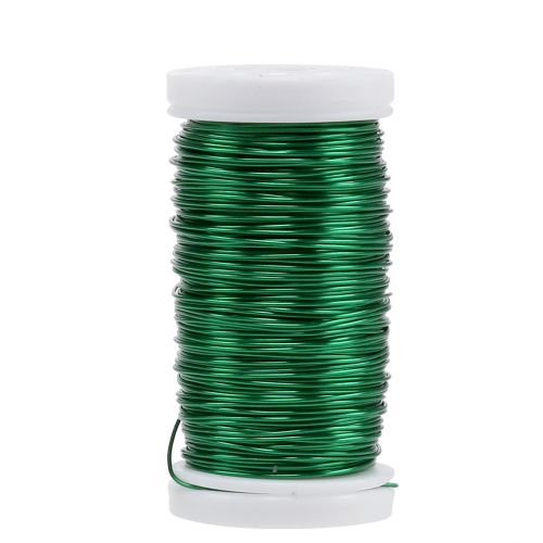 Artikel Deco Emaljerad Tråd Grön Ø0,50mm 50m 100g