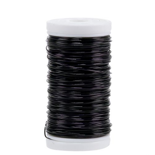 Artikel Deco Emaljerad Tråd Svart Ø0,50mm 50m 100g