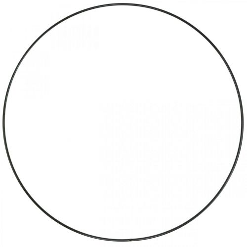 Artikel Dekorativ metallring dekorativ ring Scandi ring svart Ø30,5cm 6 st