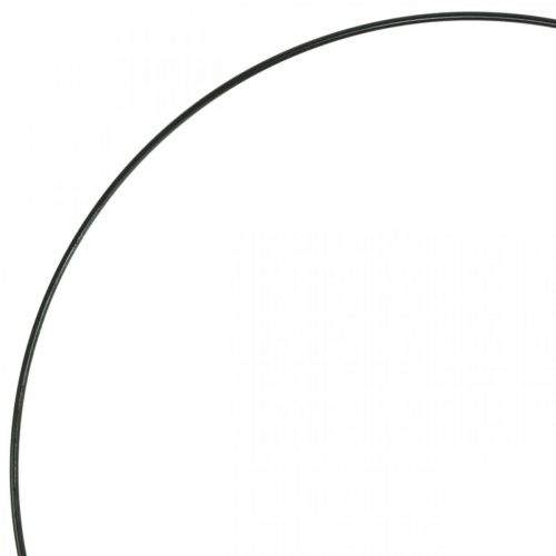 Artikel Deco metallring dekorring Scandi ring svart Ø30,5cm 6st