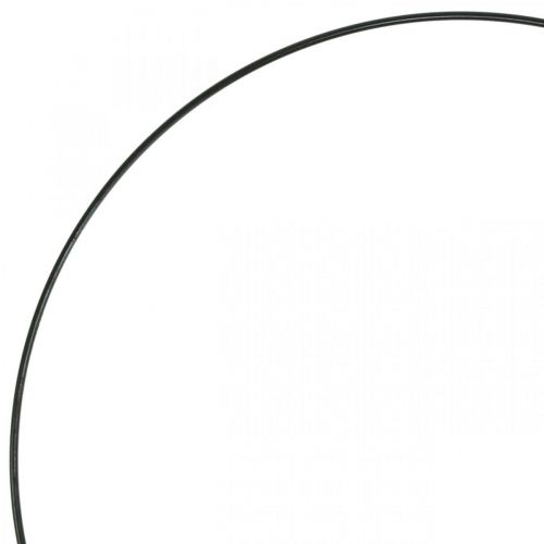 Artikel Dekorativ metallring dekorativ ring Scandi ring svart Ø20,5cm 6 st