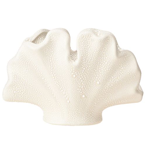Artikel Dekorativ skalvas mini keramisk vas kräm 14×7,5×9,5cm
