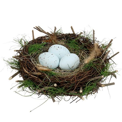 Floristik24 Deco-bo med ägg Ø30cm 1st