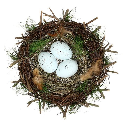 Floristik24 Deco-bo med ägg Ø30cm 1st
