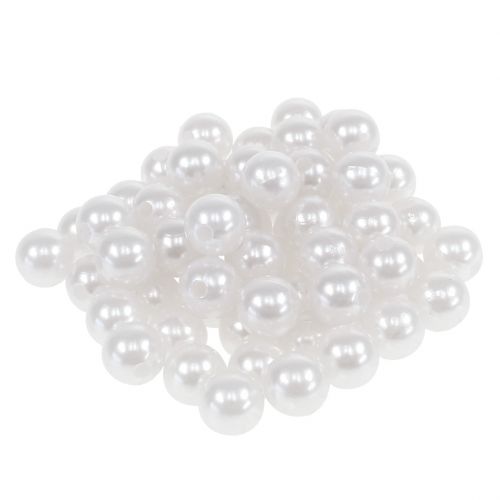 Artikel Dekorpärlor vita Ø10mm 115 st
