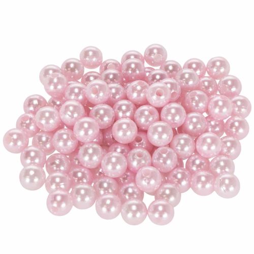 Dekorpärlor Ø10mm rosa 115 st köpa | Floristik24.se