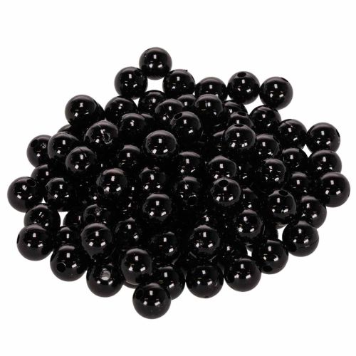 Dekorpärlor Ø10mm svart 115 st köpa | Floristik24.se