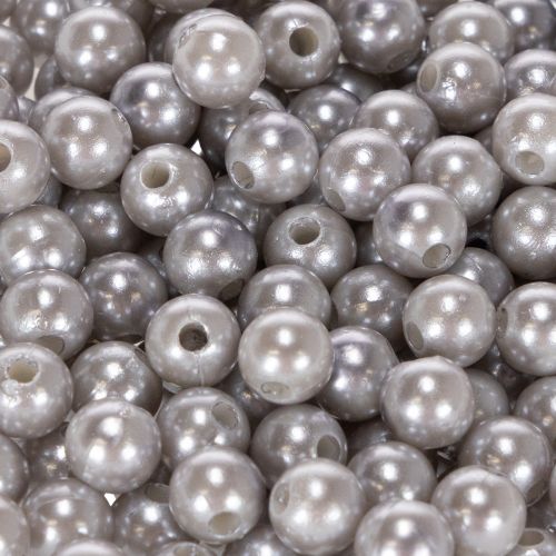 Dekorativa pärlor Ø8mm silver 250 st | Floristik24.se
