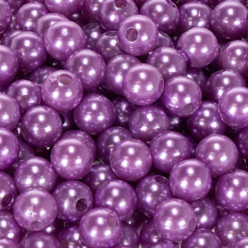 Dekorativa pärlor Ø8mm Violett 250 st | Floristik24.se