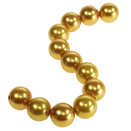 Deco pärlor Ø2cm guld 12st