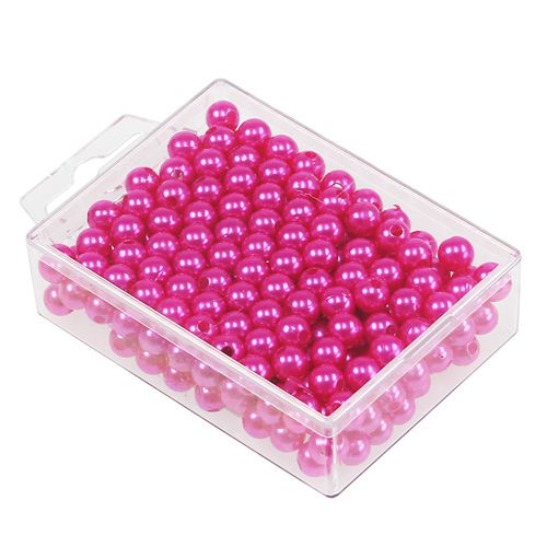 Artikel Dekorpärlor rosa Ø8mm 250 st