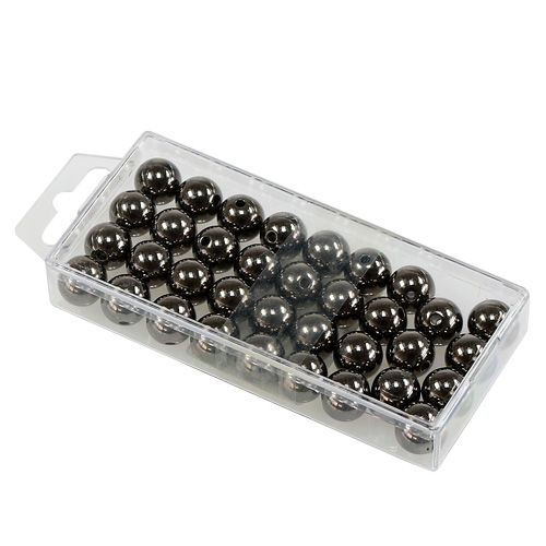 Artikel Dekorativa pärlor antracit metallic 14mm 35 st