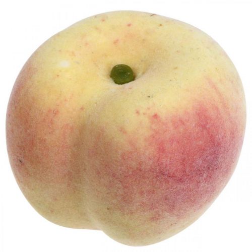 Artikel Deco persika konstgjord frukt Ø7,5cm
