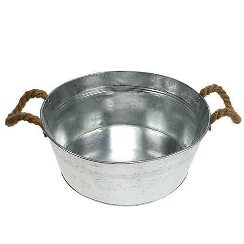 Floristik24 Dekorativ planteringskål runt Ø35cm