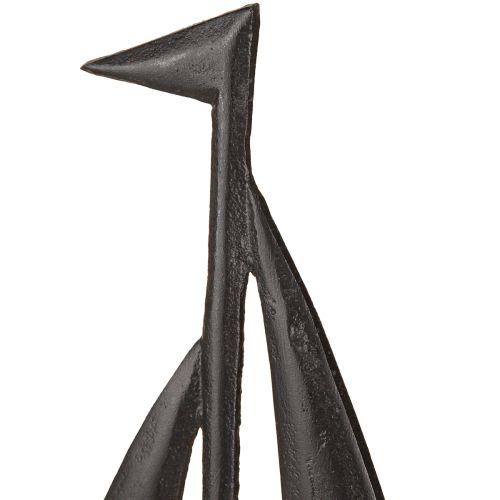 Artikel Dekorativ segelbåt trämetall i natursvart H30,5cm