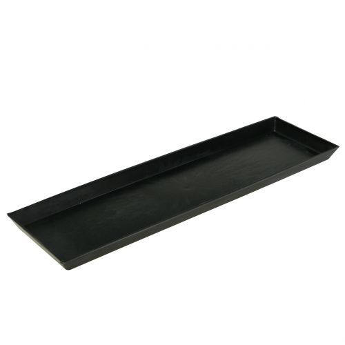 Dekorativ bricka antracit 43cm x 12cm