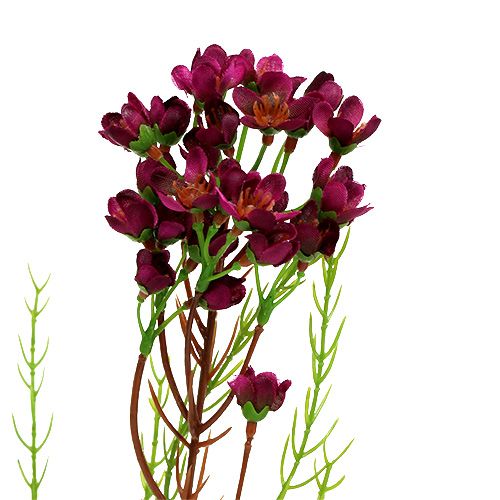 Floristik24 Deco gren med blommor Erika 80cm 3st
