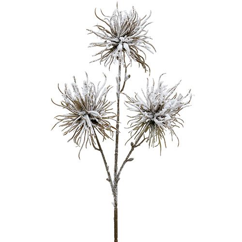 Dekorativ gren med snö 45cm 3st | Floristik24.se