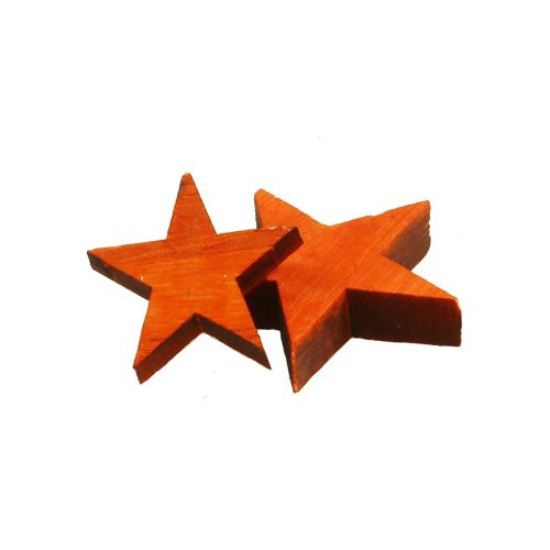 Artikel Trestjärnor blandar orange för att strö 3-5 cm 72 st