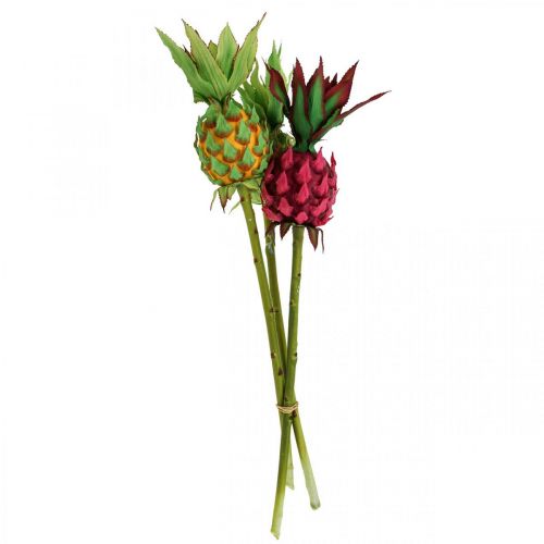Floristik24 Deco ananas konstgjord frukt deco frukter Ø7cm H50cm 3st