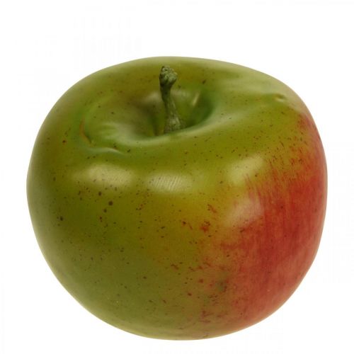 Artikel Dekorativ äppelröd grön, dekorativ frukt, matdocka Ø8cm
