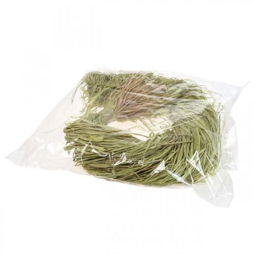Artikel Dekorativ raffia för att tillverka naturlig raffia raffia lime 200g
