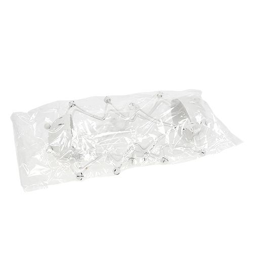 Floristik24 Dekorativt träd med skål för tältvitt 25 cm 2st