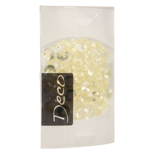 Artikel Dekoration Diamanter Bröllopsdekoration Champagne 12mm 150 St