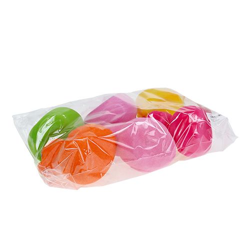 Floristik24 Dekorativ anfärgad röv. 11,5 cm 6st