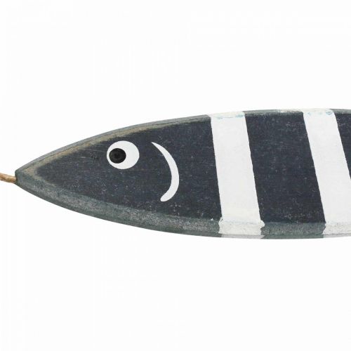 Floristik24 Deco fisk att hänga upp, trä fisk deco L29cm 2st