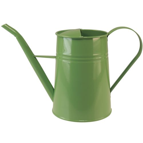 Floristik24 Dekorativ vattenkanna metall inomhusvattenkanna mint 1,7L H23cm