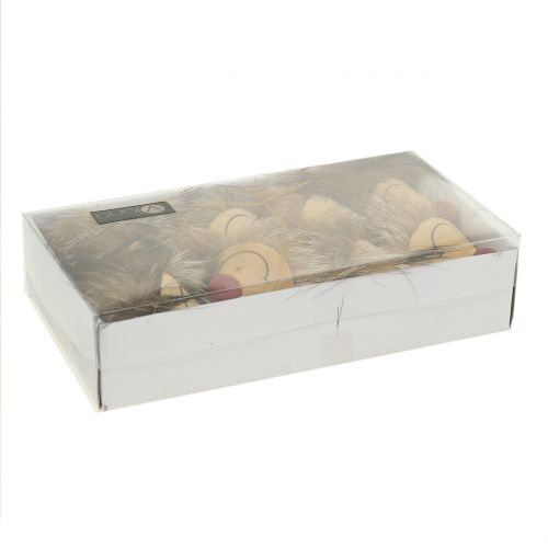 Floristik24 Dekorativ hängare igelkott med päls 6,5cm 8 st